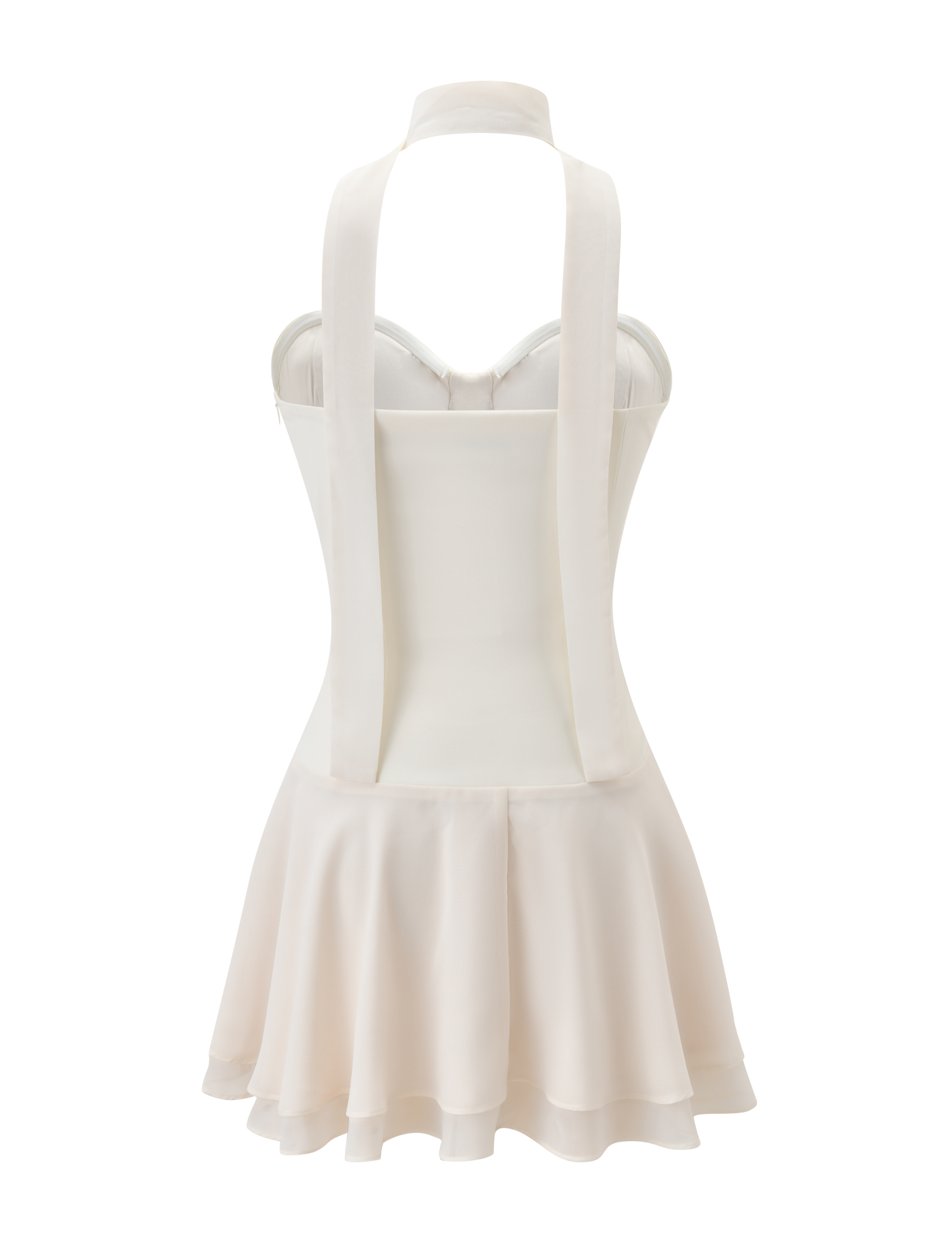 CORDELIE MINI DRESS - CREAM