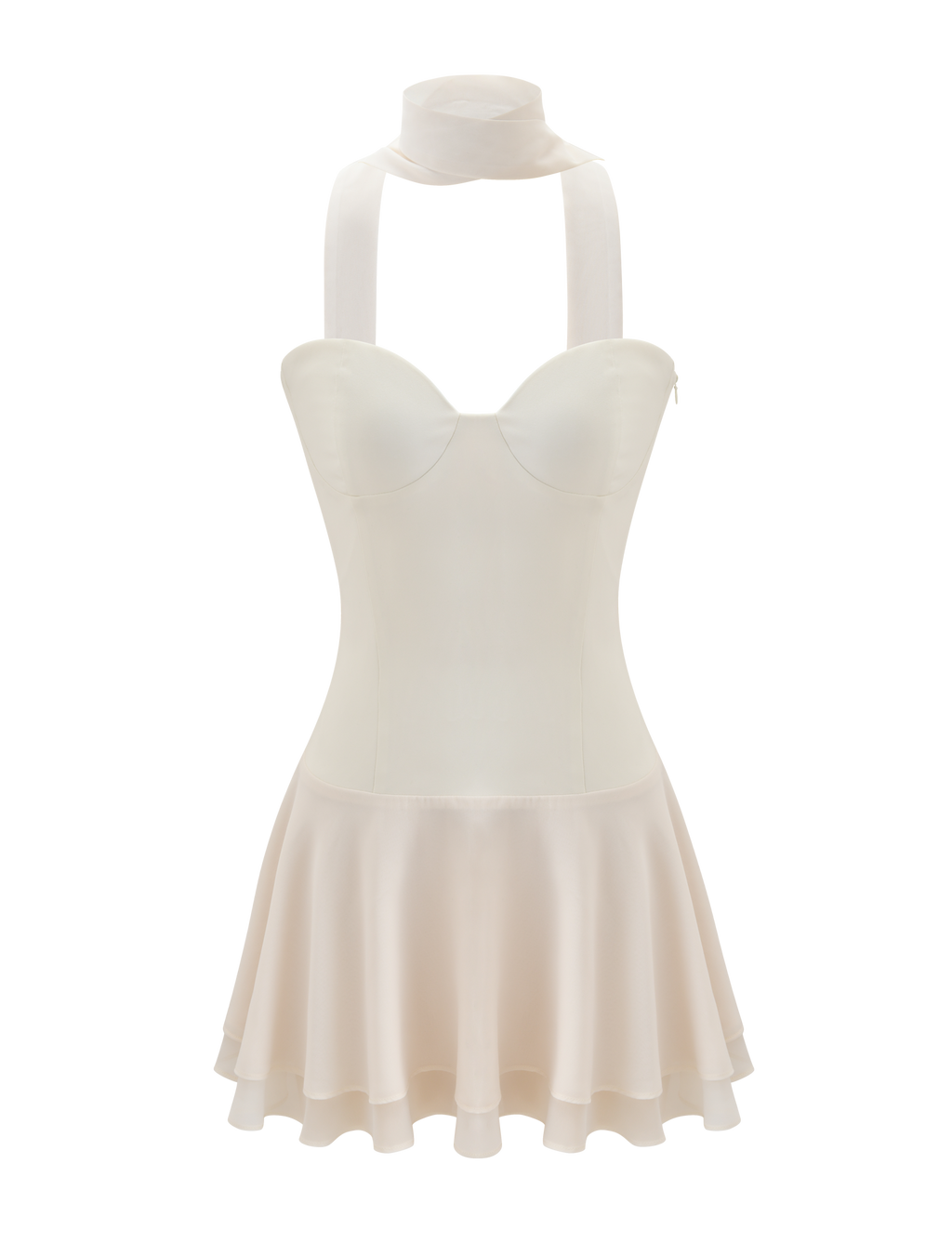 CORDELIE MINI DRESS - CREAM