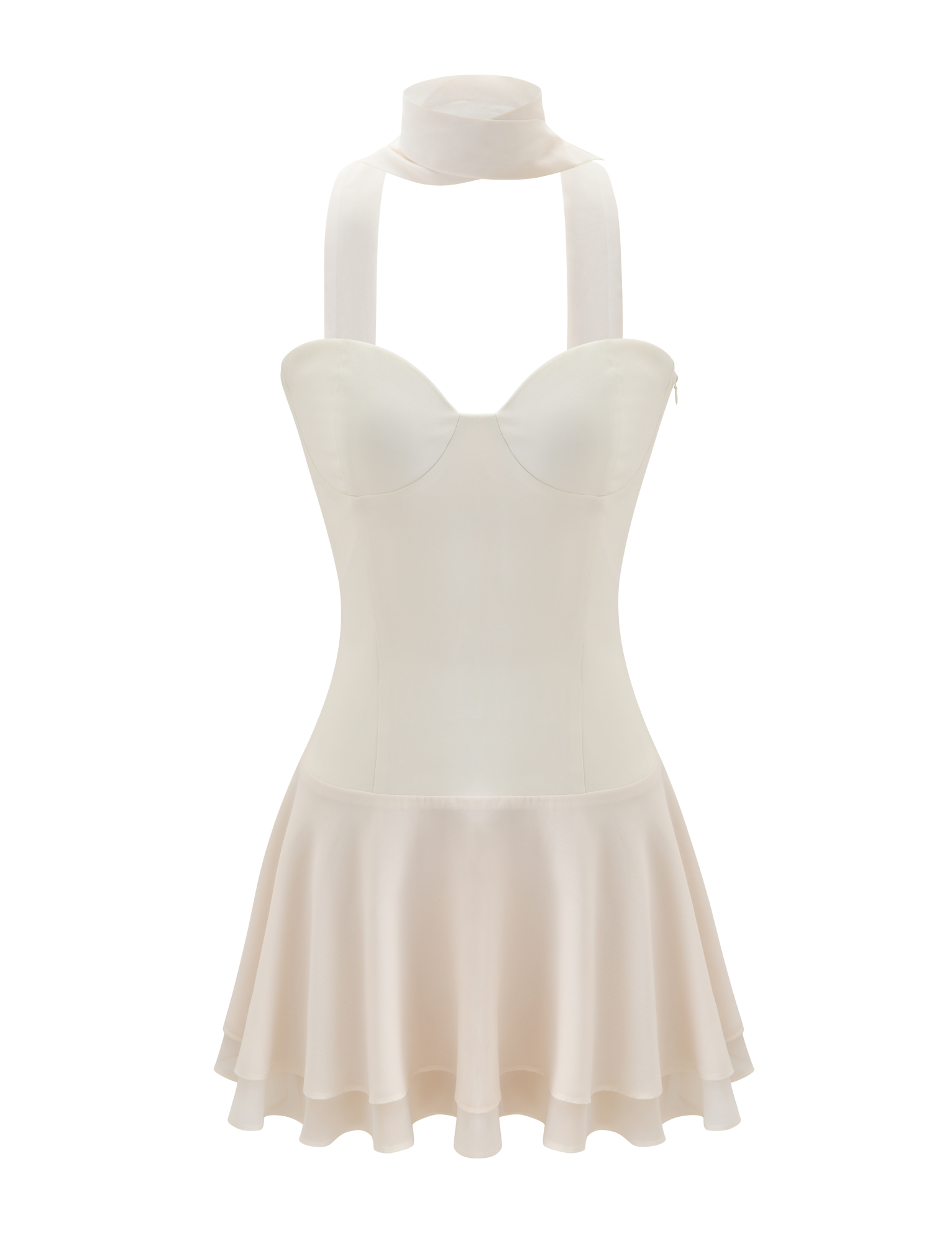 CORDELIE MINI DRESS - CREAM