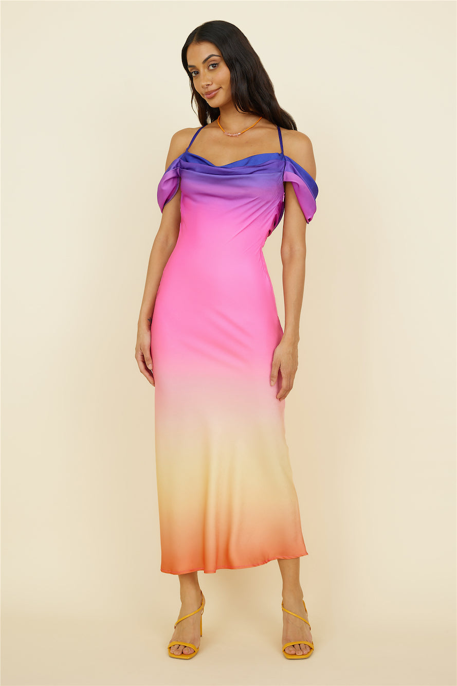 Play My Ace Maxi Dress Multi