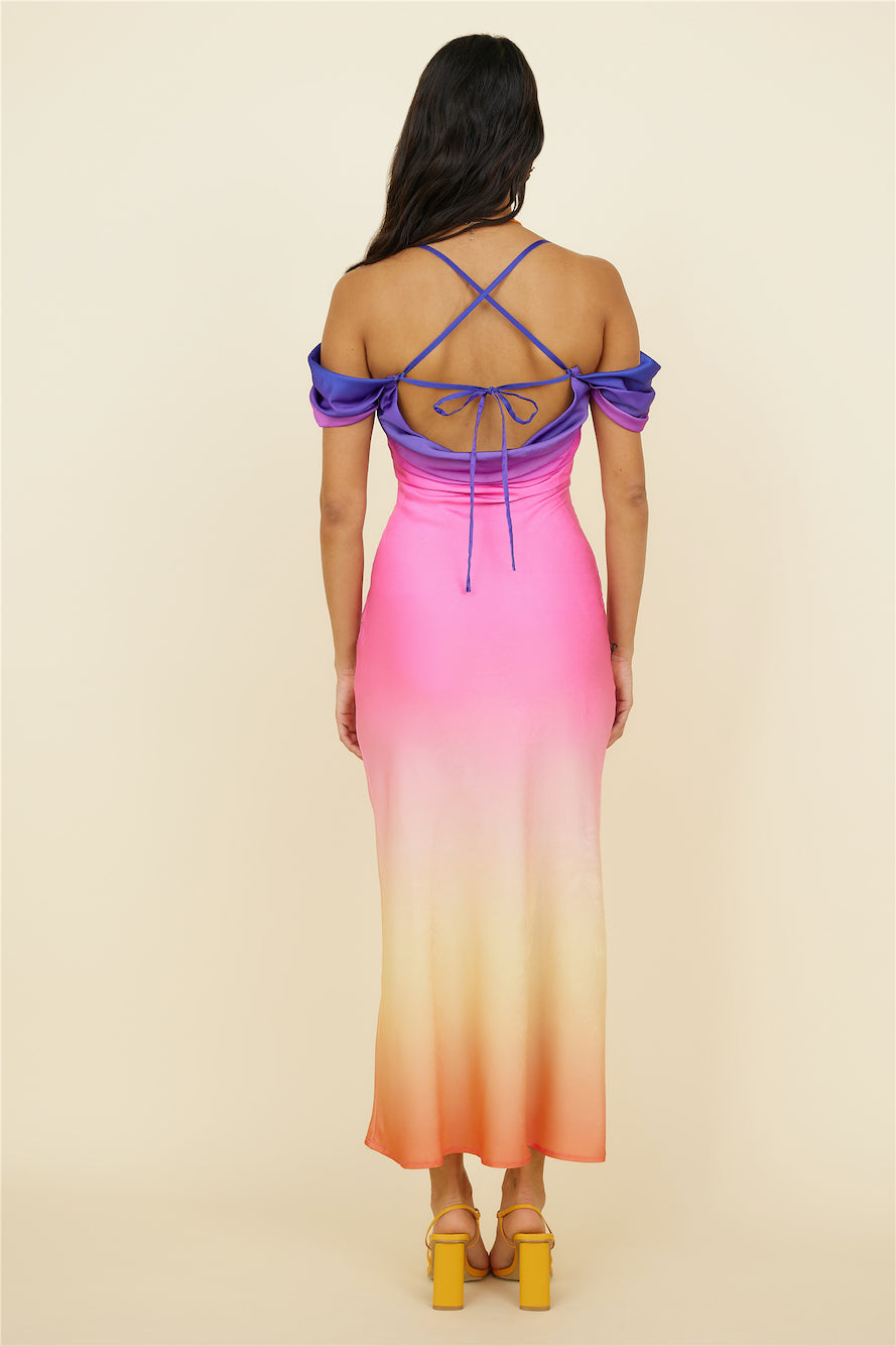 Play My Ace Maxi Dress Multi