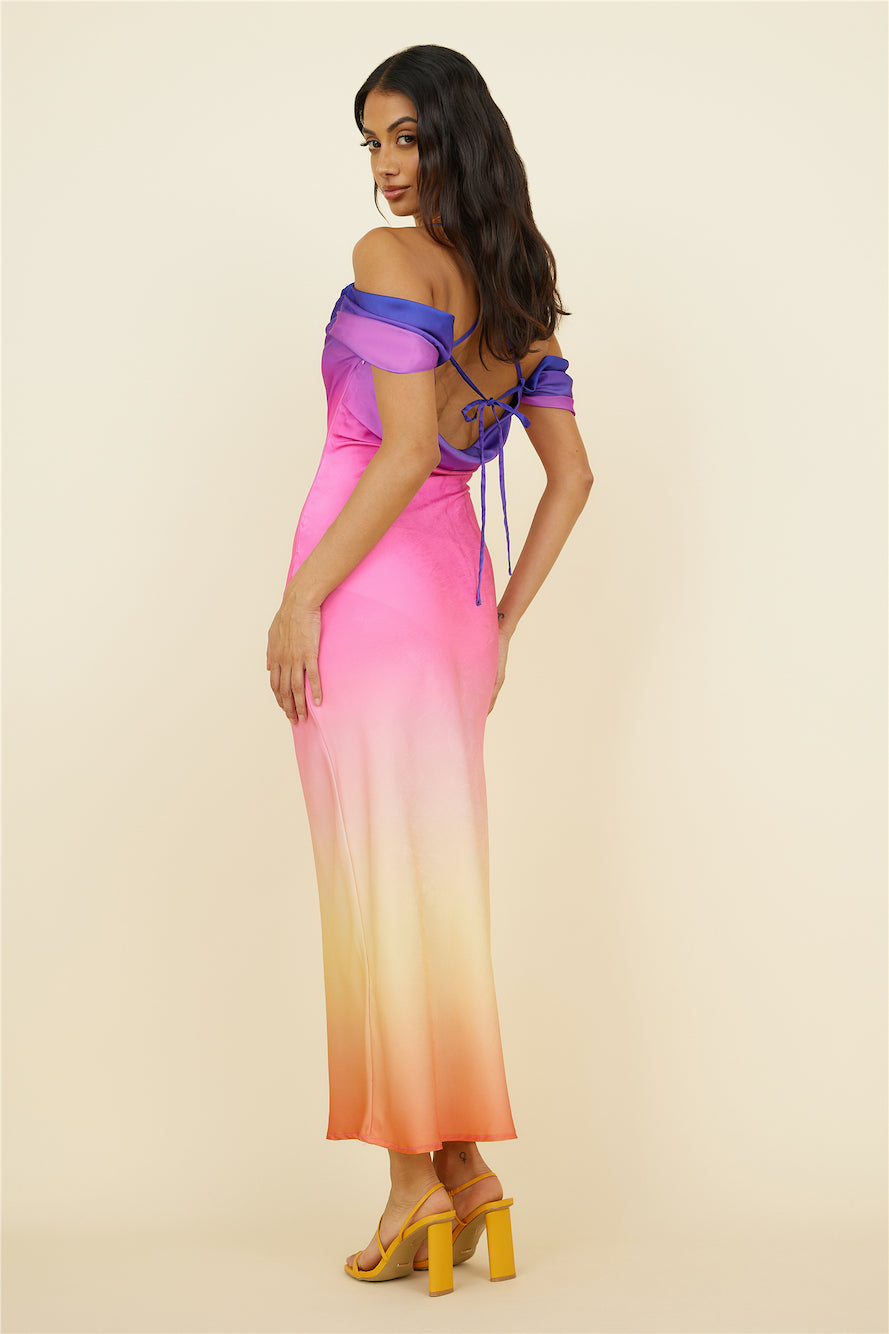 Play My Ace Maxi Dress Multi