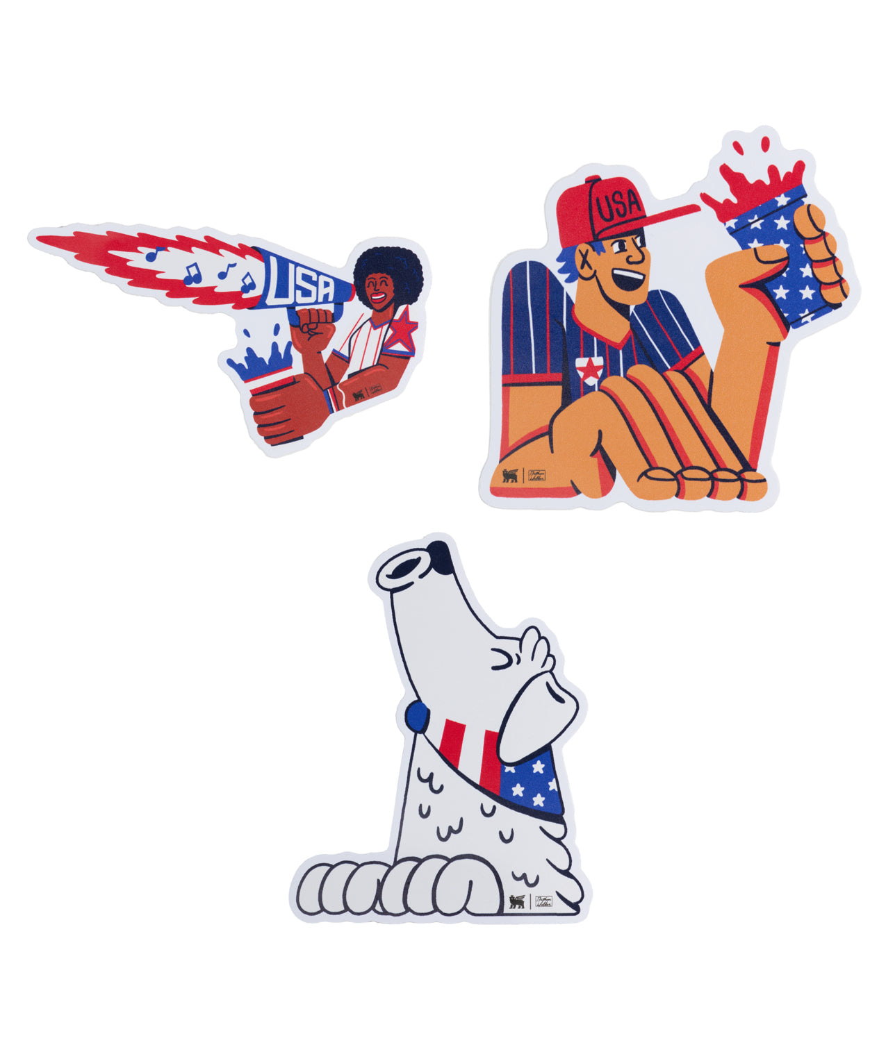 Stanley 1913 x USA F¨²tbol Artist Sticker Pack