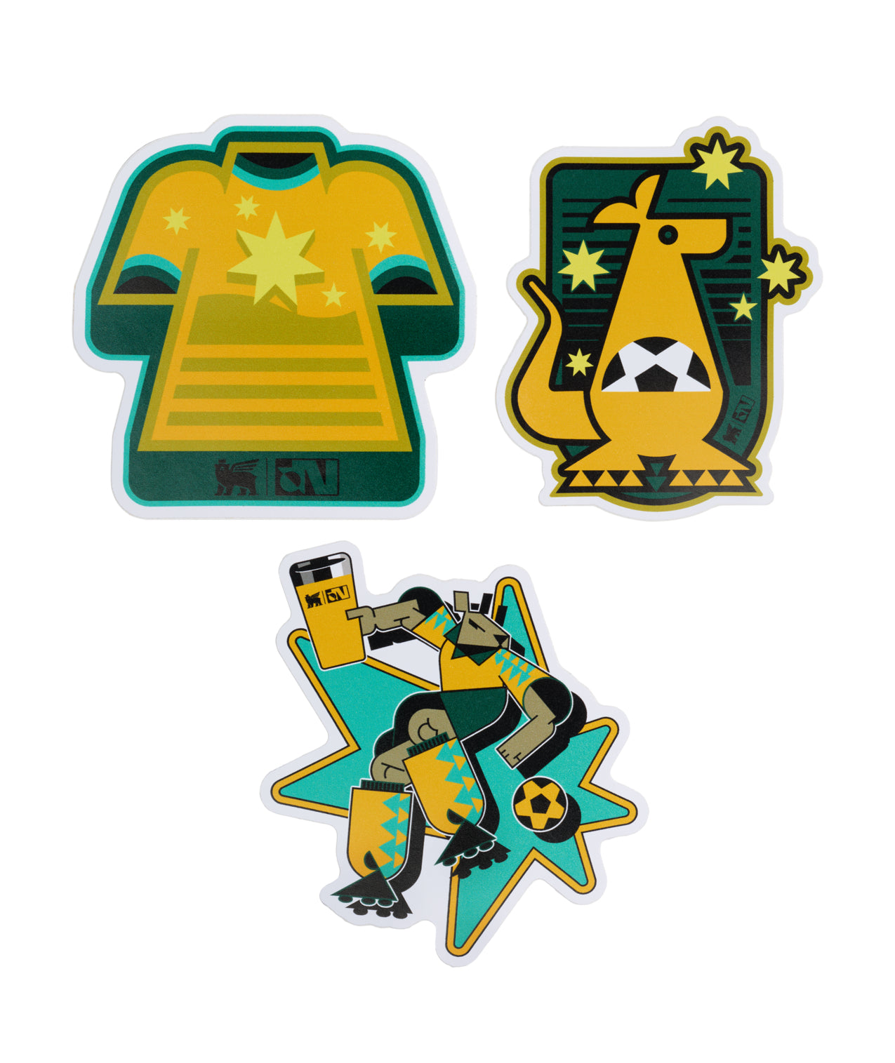 Stanley 1913 x Australia F¨²tbol Artist Sticker Pack