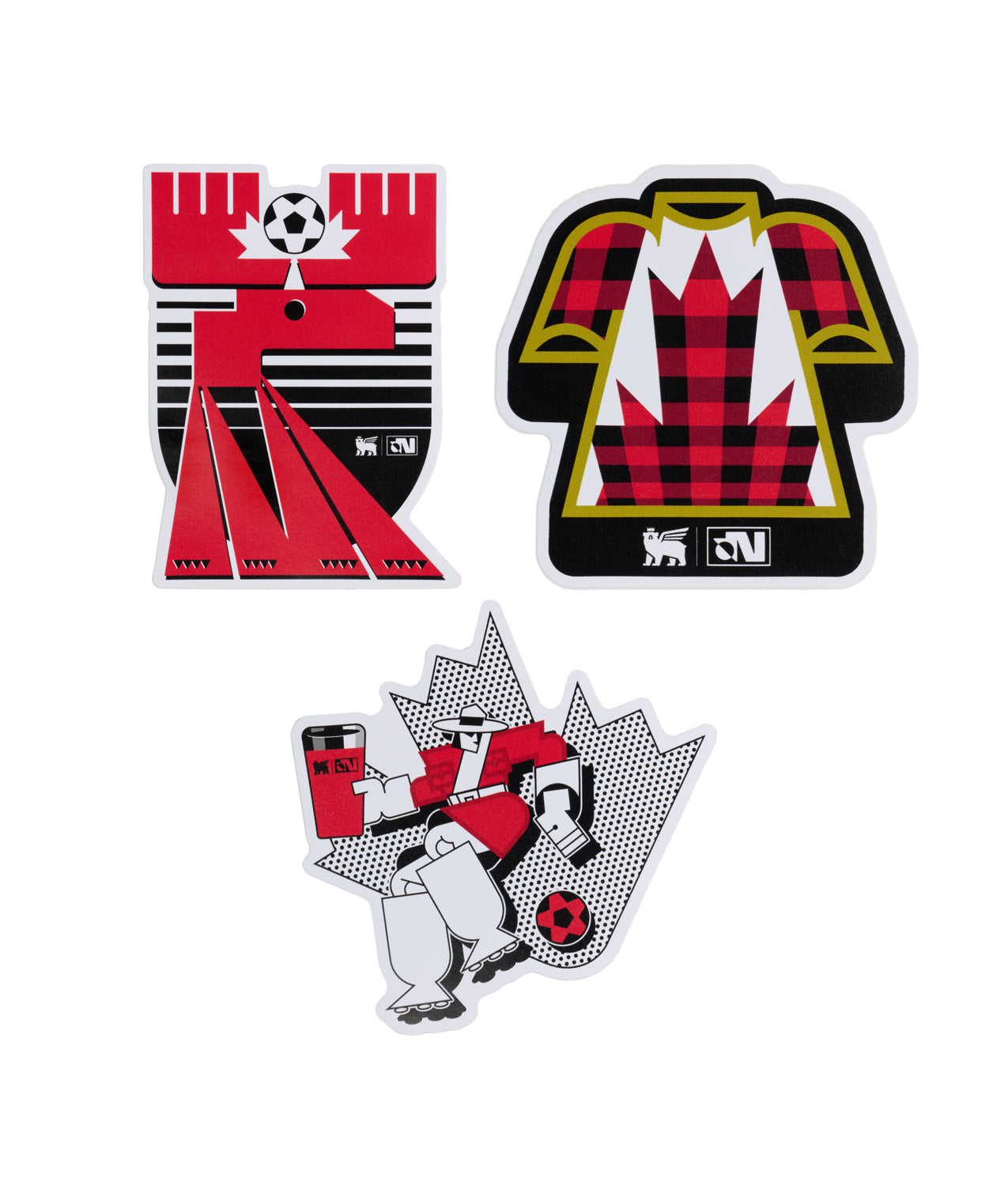 Stanley 1913 x Canada F¨²tbol Artist Sticker Pack