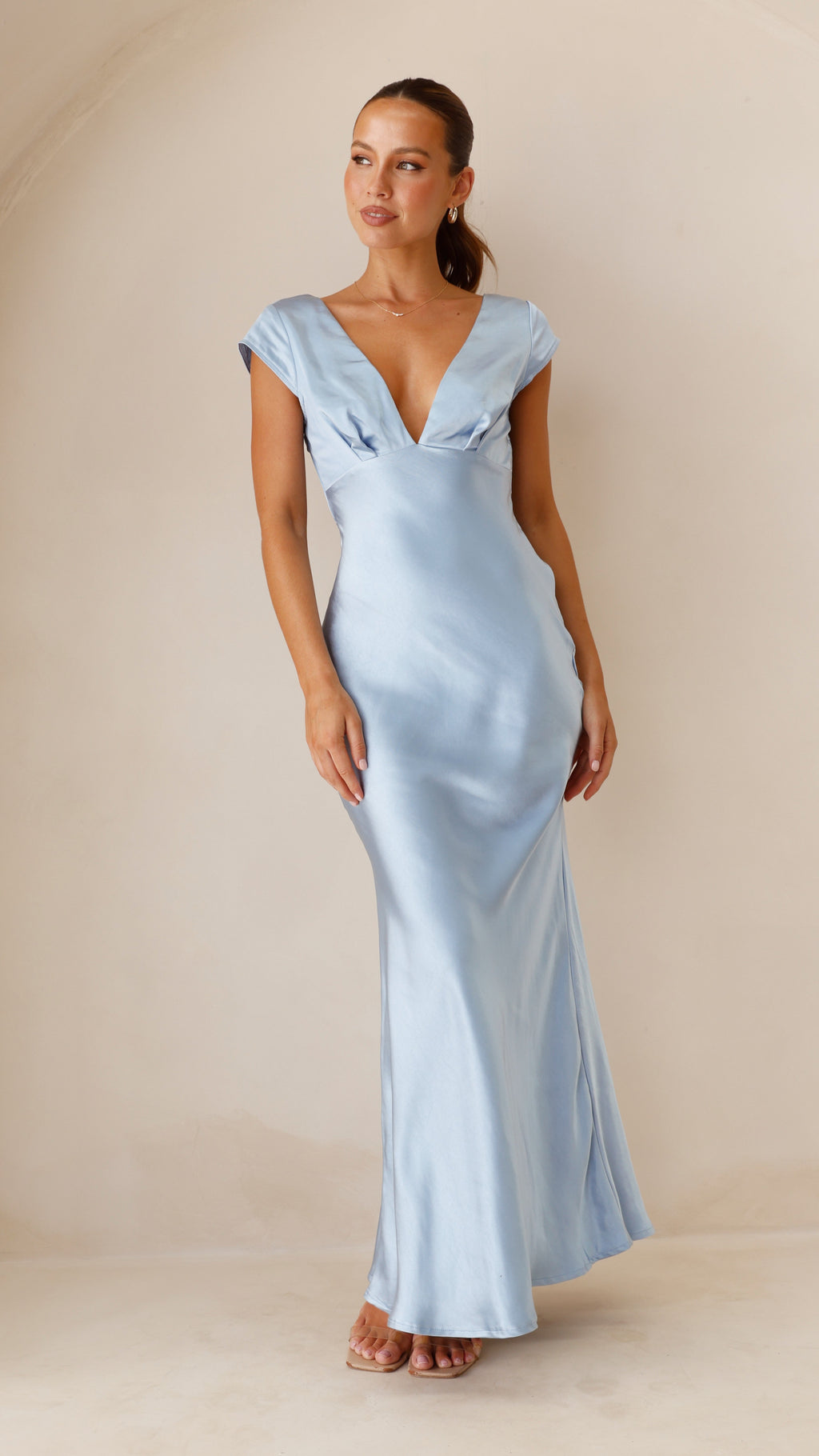 Amelia Maxi Dress - Blue