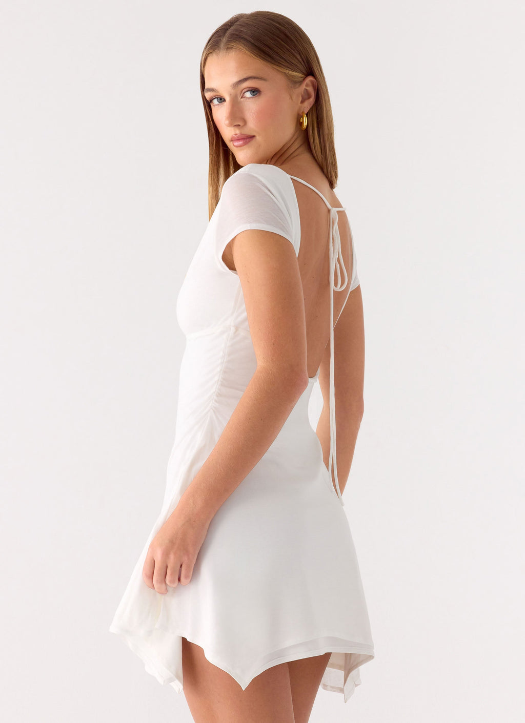 Zev Mini Dress - White