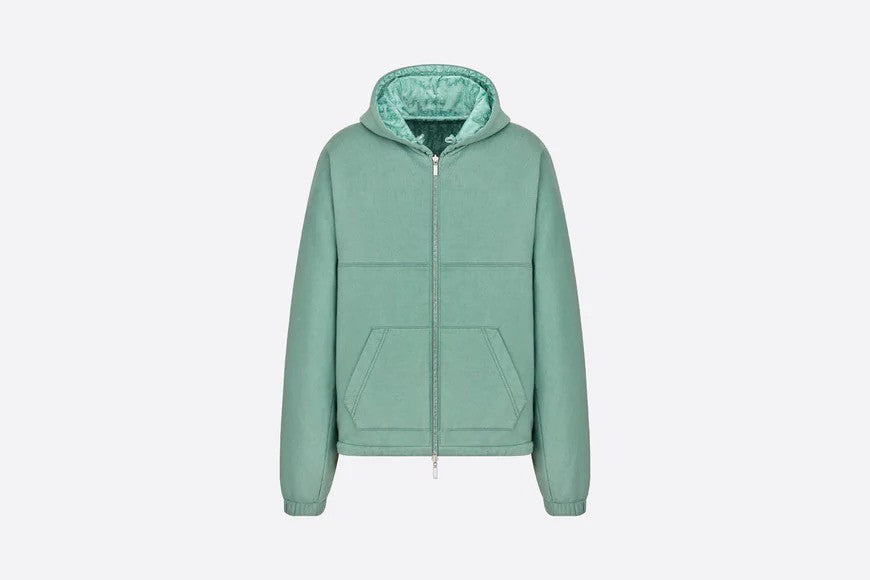 Dior Men's Fashion Casual CD Double Sided Hooded Zipper Long-Sleeve Sports Jacket #78595