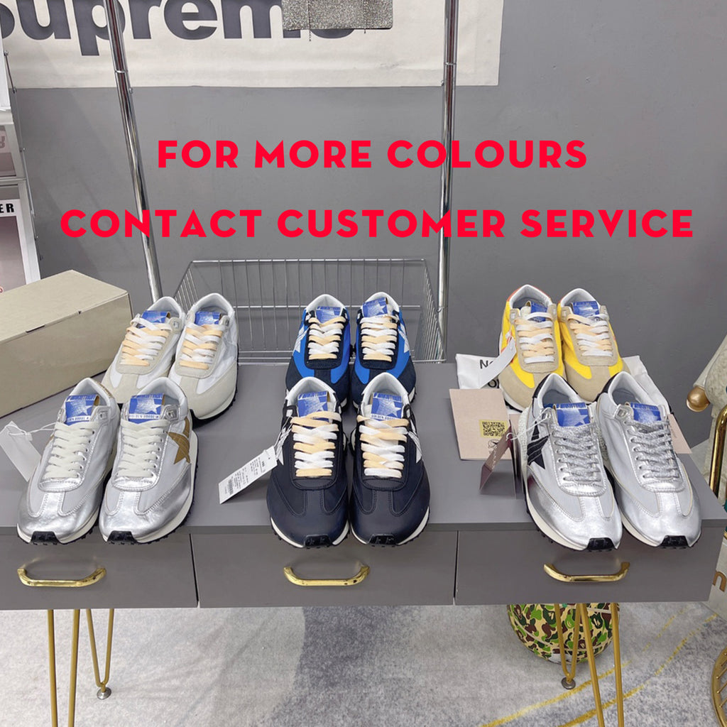 Golden Goose Marathon Vintage Athletics Women's Men's Sneakers Pentagram Thick Bottom Sports Casual Shoes Dirty Shoes Sneakers #81218