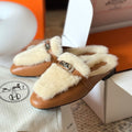 Hermes Oz mule Beige #334029