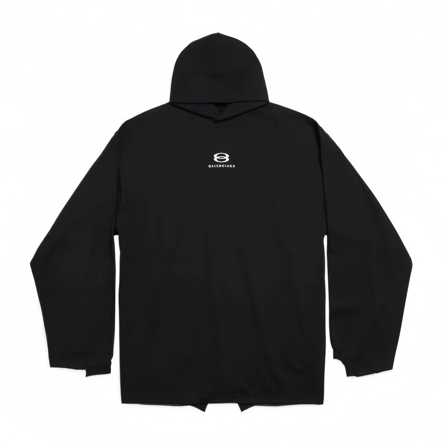 Balenciaga Men's and Women's Summer Embroidery Splicing Loose Fit Casual Long Sleeve Sweatshirt #97326
