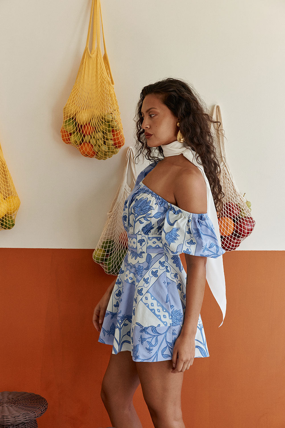 Teresia Dress - Palais Blue