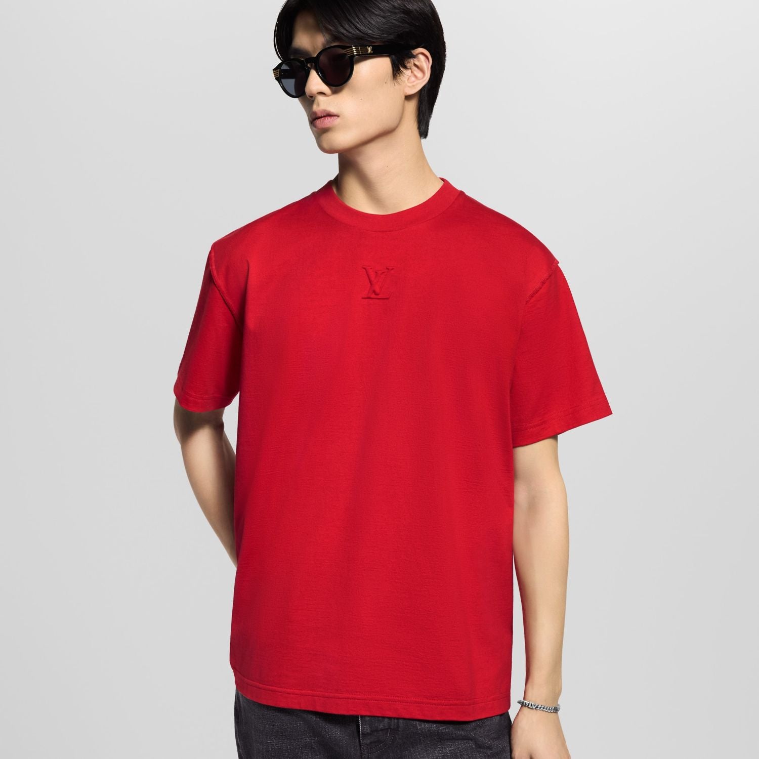 Louis Vuitton Embossed Lv T-shirt #334929