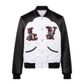 Louis Vuitton Men's Autumn and Winter Color Blocking Letter Logo Embroidery Single Breasted Pilot Long Sleeve Jacket #73238