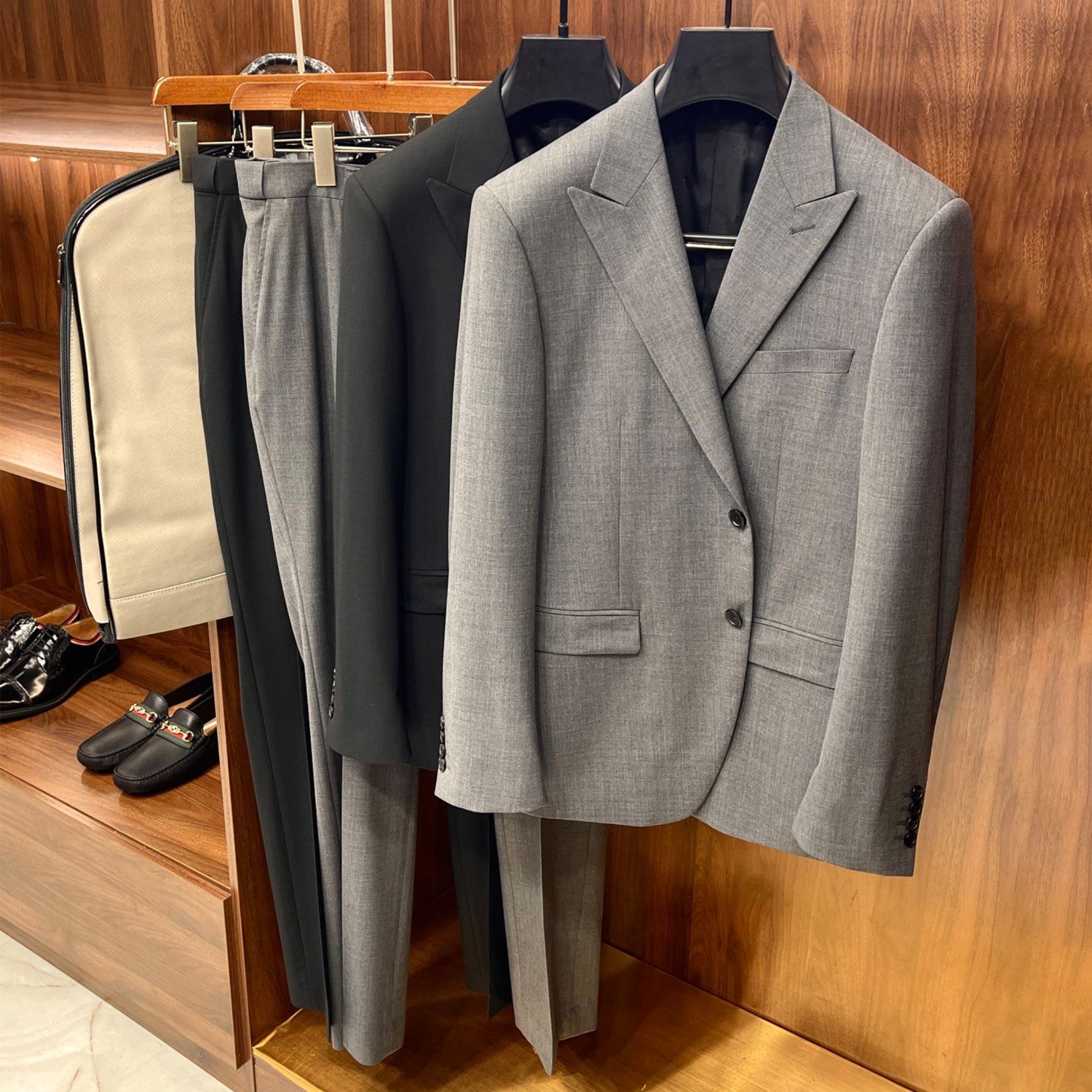 Dior Men's Spring And Summer Fashion Gentleman Wool Suit Jacket Casual Temperament Pants Suit   Ngvp #8636