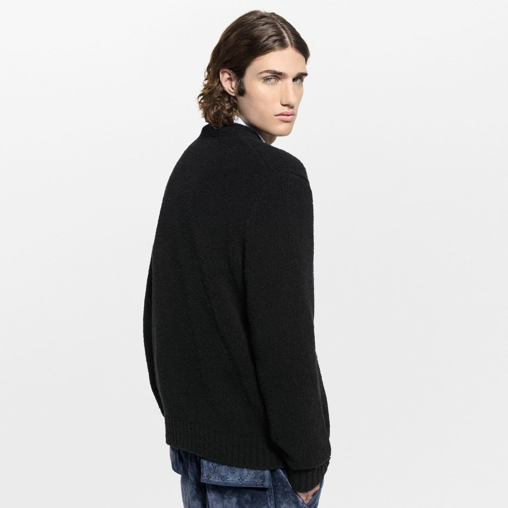 Louis Vuitton Chunky Intarsia Signature Cardigan #336264