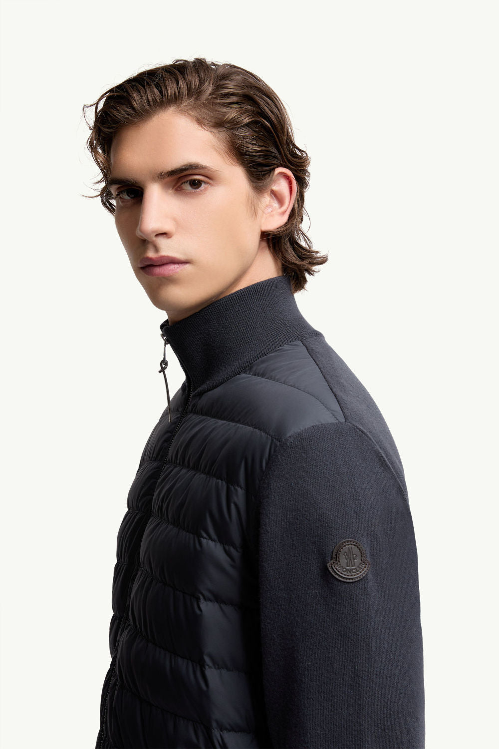 MONCLER PADDED CORDUROY Men's Goose Down Trendy Fashionable Simple Comfortable Stand Collar Warm Zipper Lightweight Wweater Fit Casual Down Jacket #332116