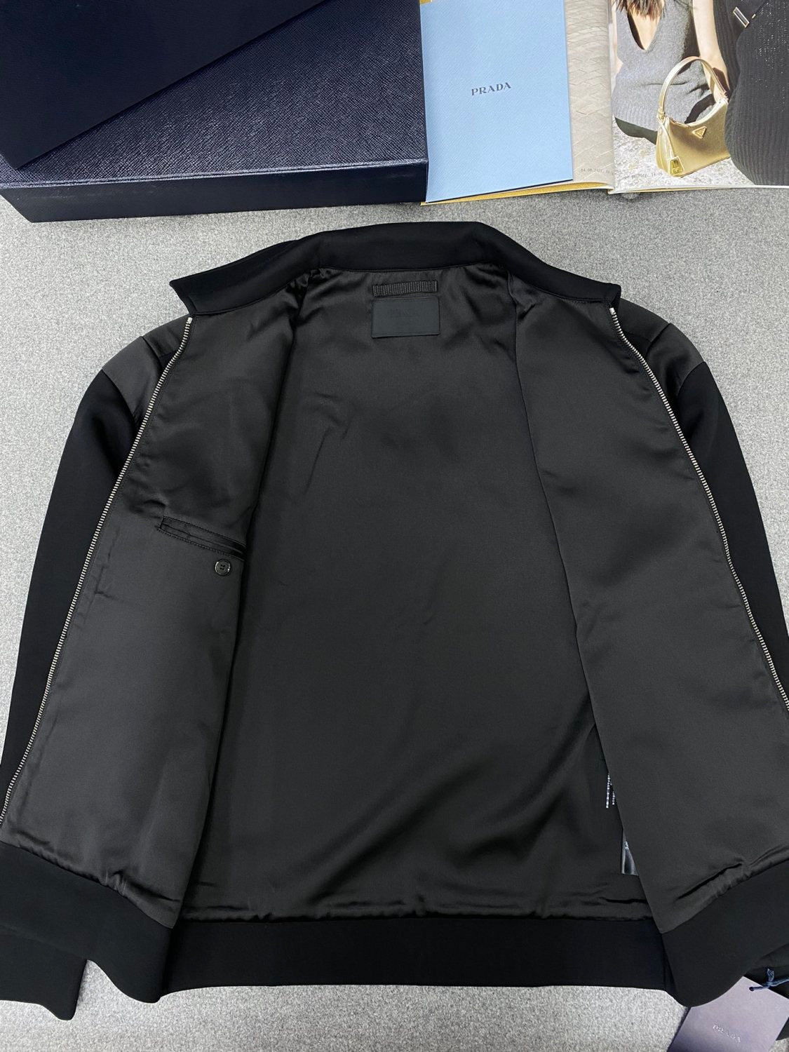 Prada Technical Fleece Cardigan Pants Duchesse Details #375705