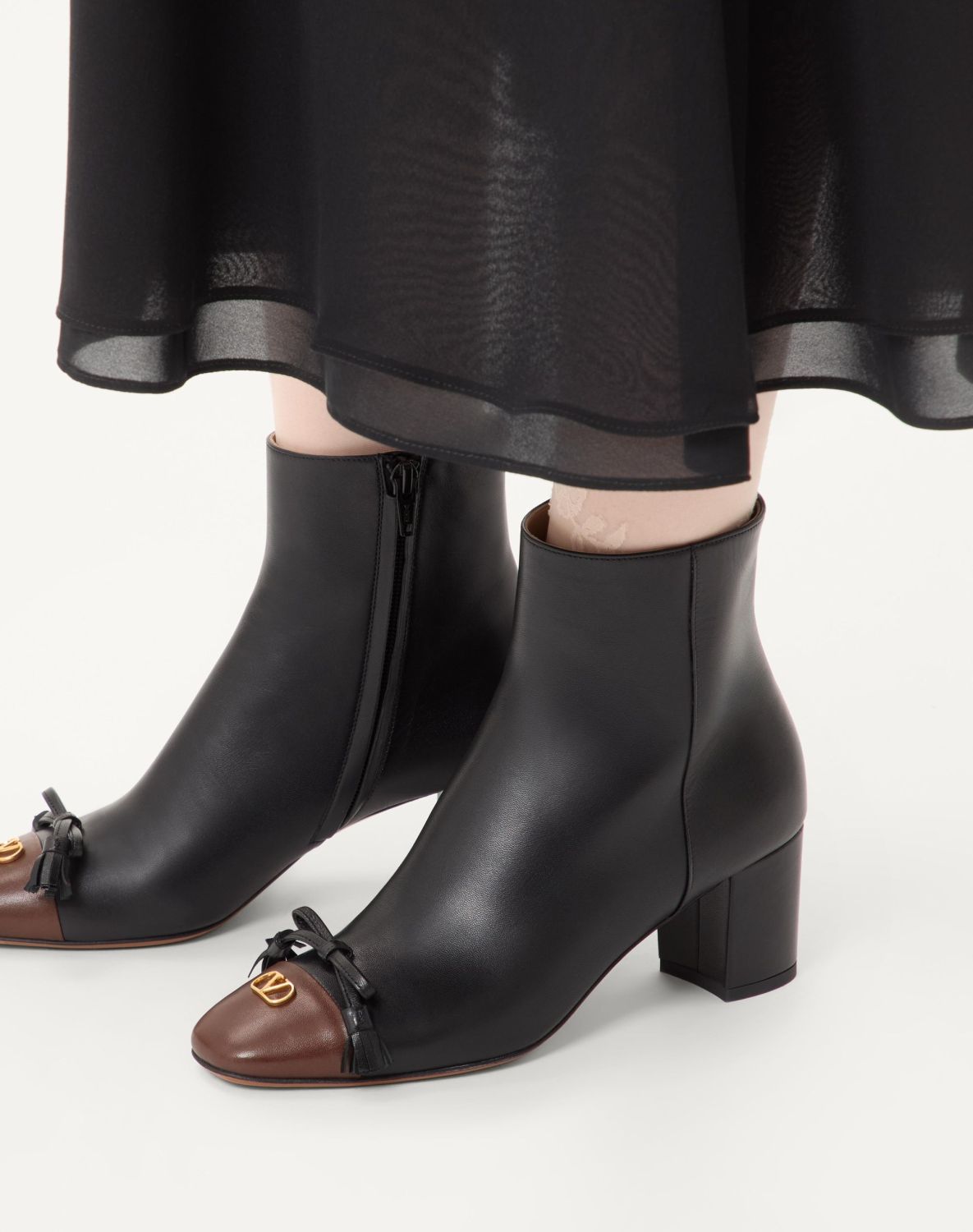 Valentino Valet Du Roi Kidskin Leather Ankle Boot 60mm for Woman #336901