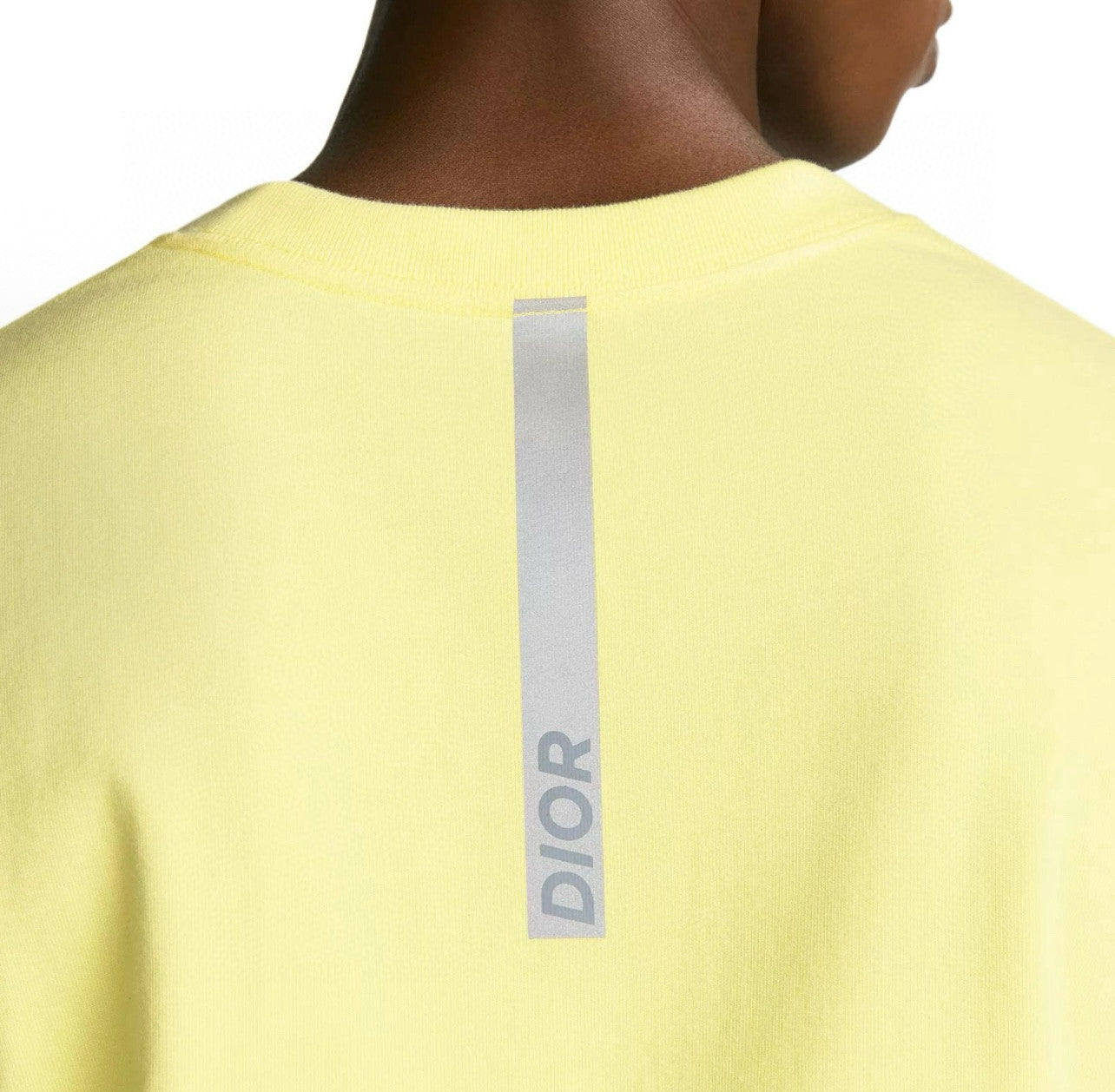 Dior Men's Summer Dior Solid Color Cotton Round Neck Loose Short Sleeve T-Shirt #76267