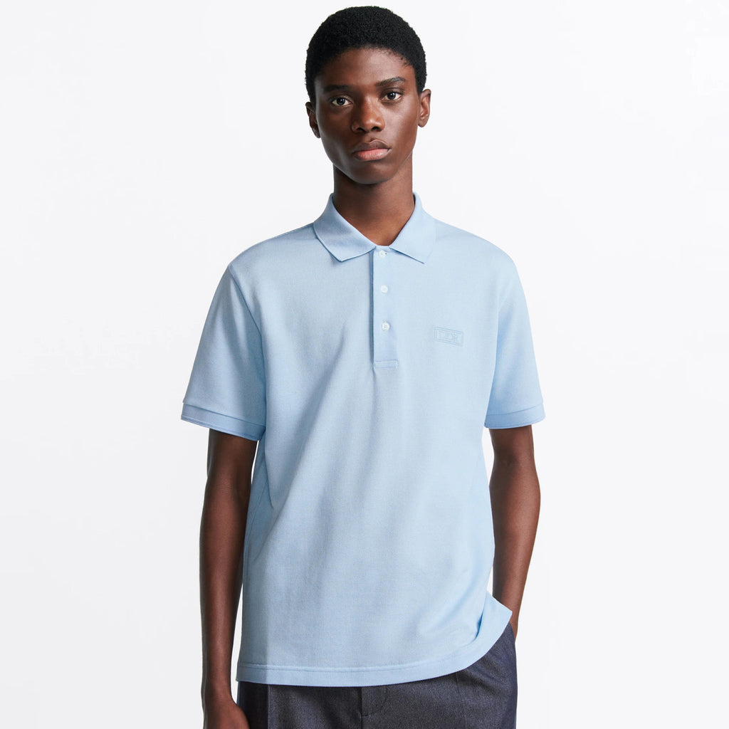 Dior Men's Summer Solid Color Logo Letter Embroidered Polo Shirt Short Sleeve T-Shirt #99633