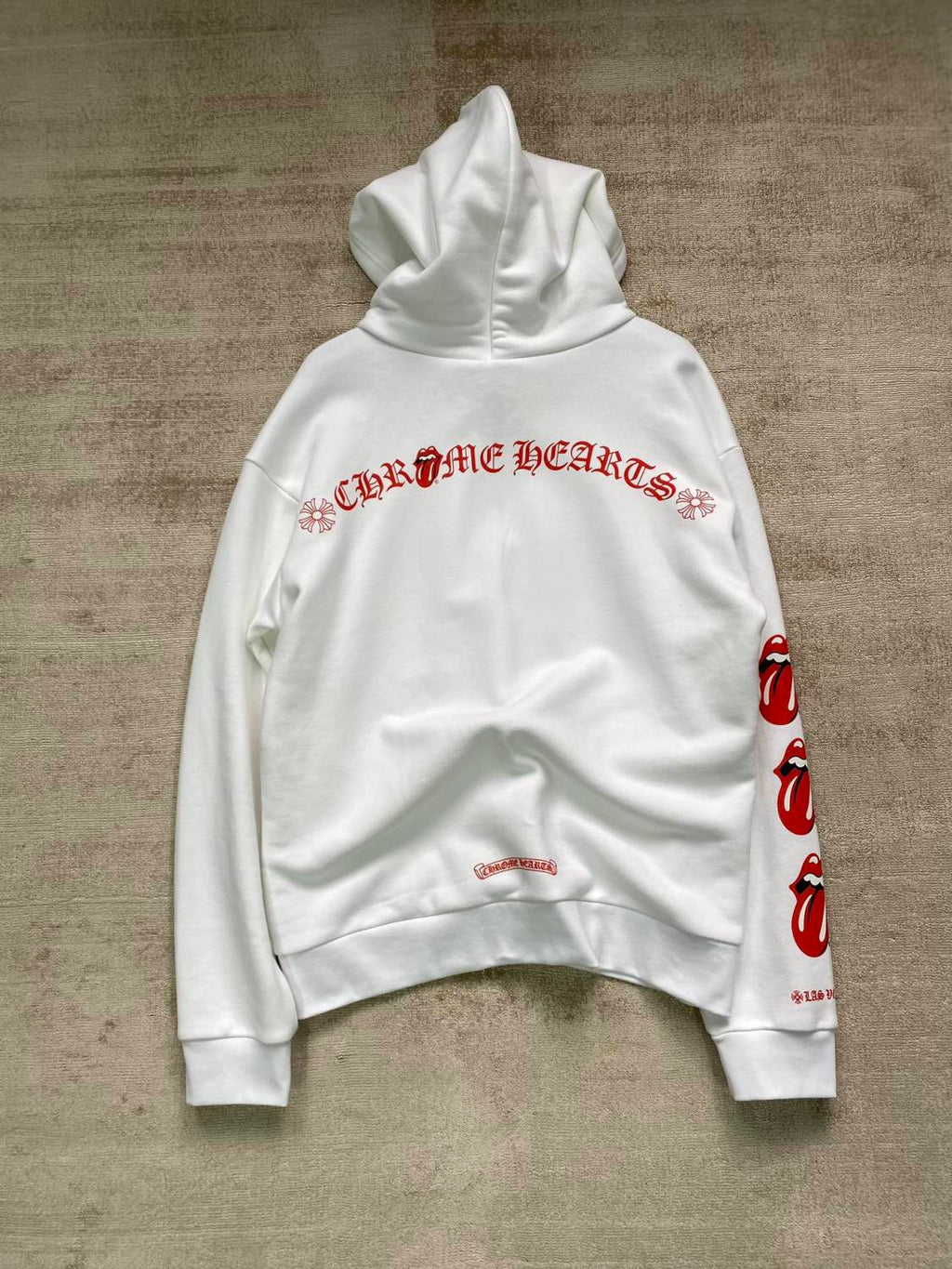 Chrome Hearts Chrome Hearts Men's Spring and Fall Logo Printed Zipper Long Sleeve Hooded Jacket #99978