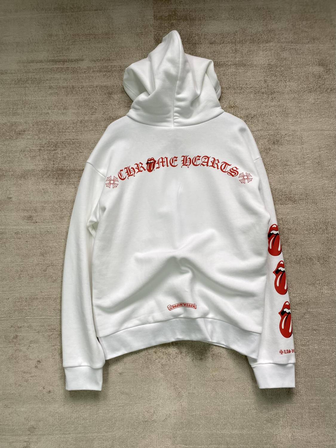 Chrome Hearts Chrome Hearts Men's Spring and Fall Logo Printed Zipper Long Sleeve Hooded Jacket #99978