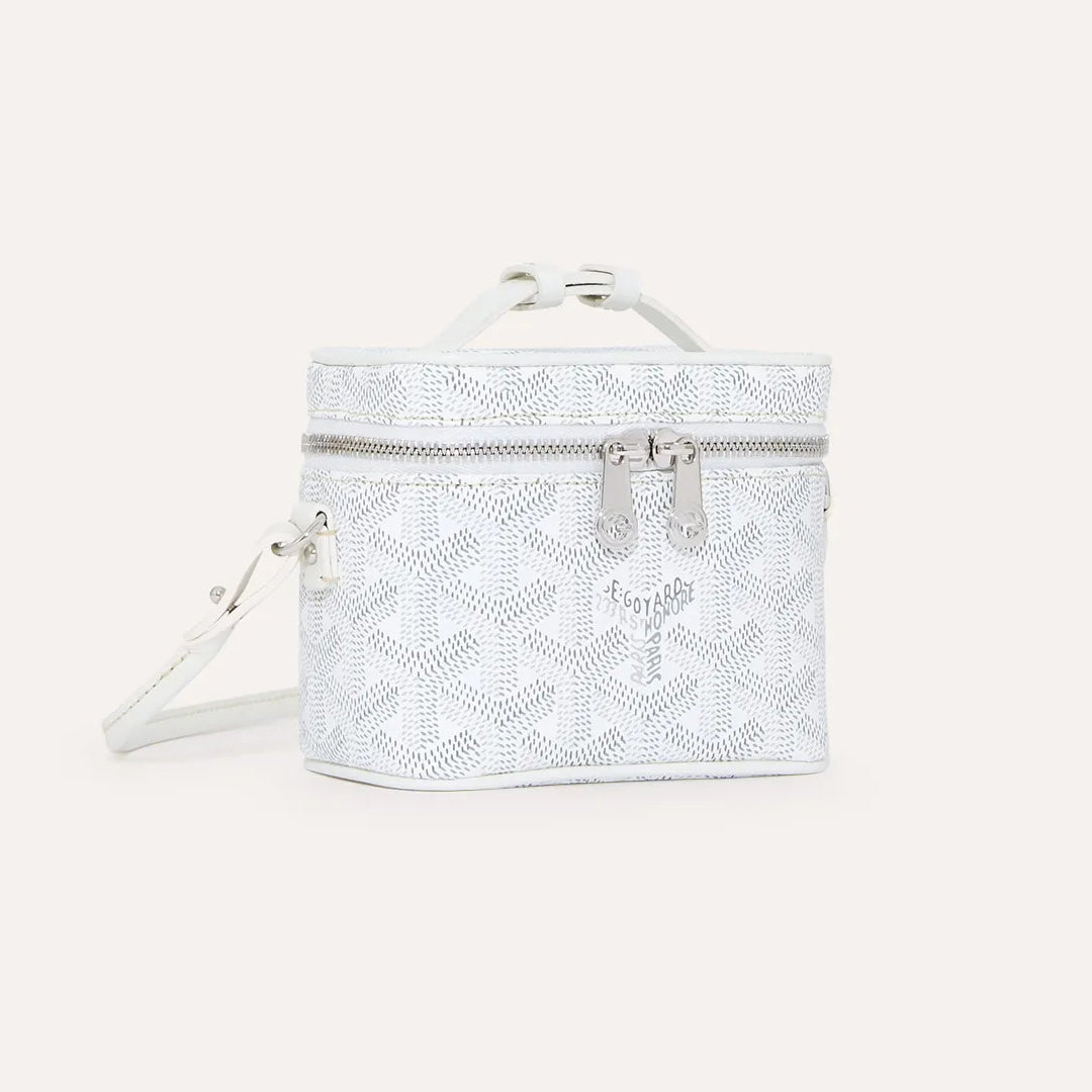 Goyard Muse Nano Women's Fashion Classic Color-Block Zipper Closure Adjustable Strap Leather Mini Makeup Bag Shoulder Bag Crossbody Bag Bags MUSEVANANTY10CL10P #79551