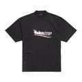Balenciaga Men's and Women's Summer Letters Printed Round Neck Short Sleeve T-Shirt #98966
