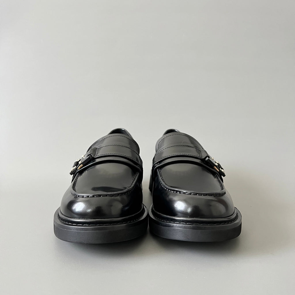 Dior  Men's Spring/Fall Fashion Classic Solid Color Leather Round Toe Slip On Casual Shoes #78526