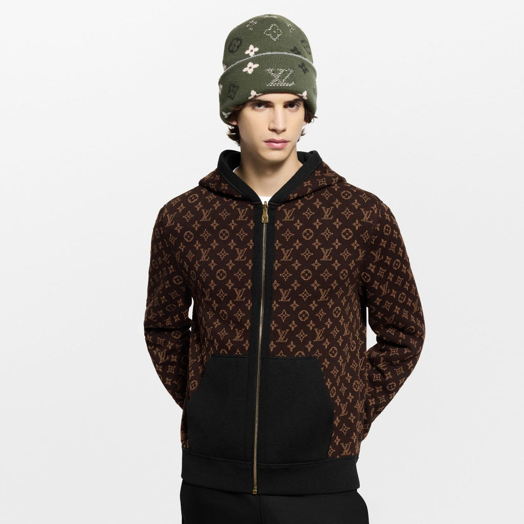 Louis Vuitton Monogram Reversible Double Face Hooded Blouson #333583