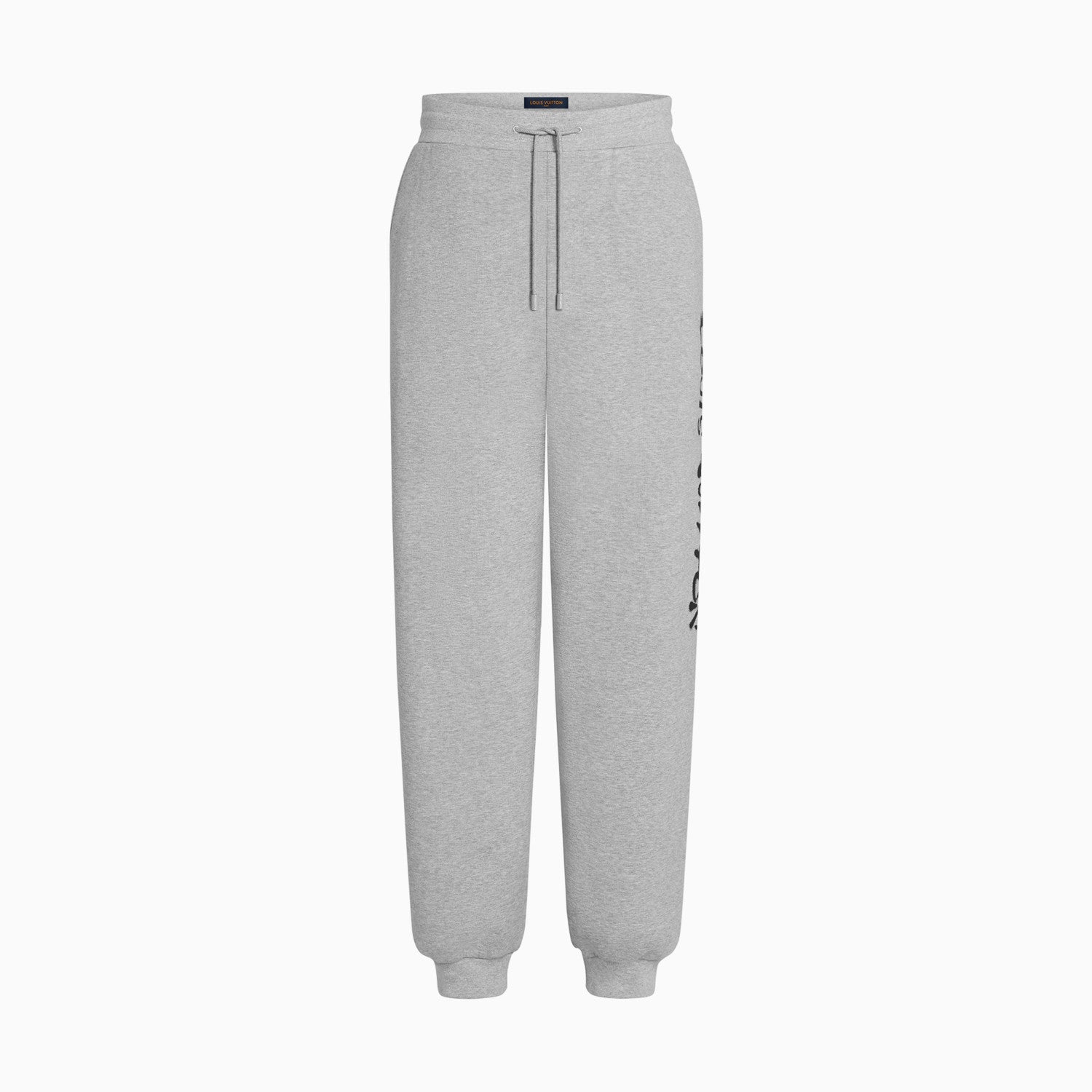 Louis Vuitton WORKING MAN Men's Spring/Fall Casual Fashion Solid Color Hooded Sweatshirt  Printed Solid Color Relaxed Fit Elastic Waist Pants Suit Set #78693