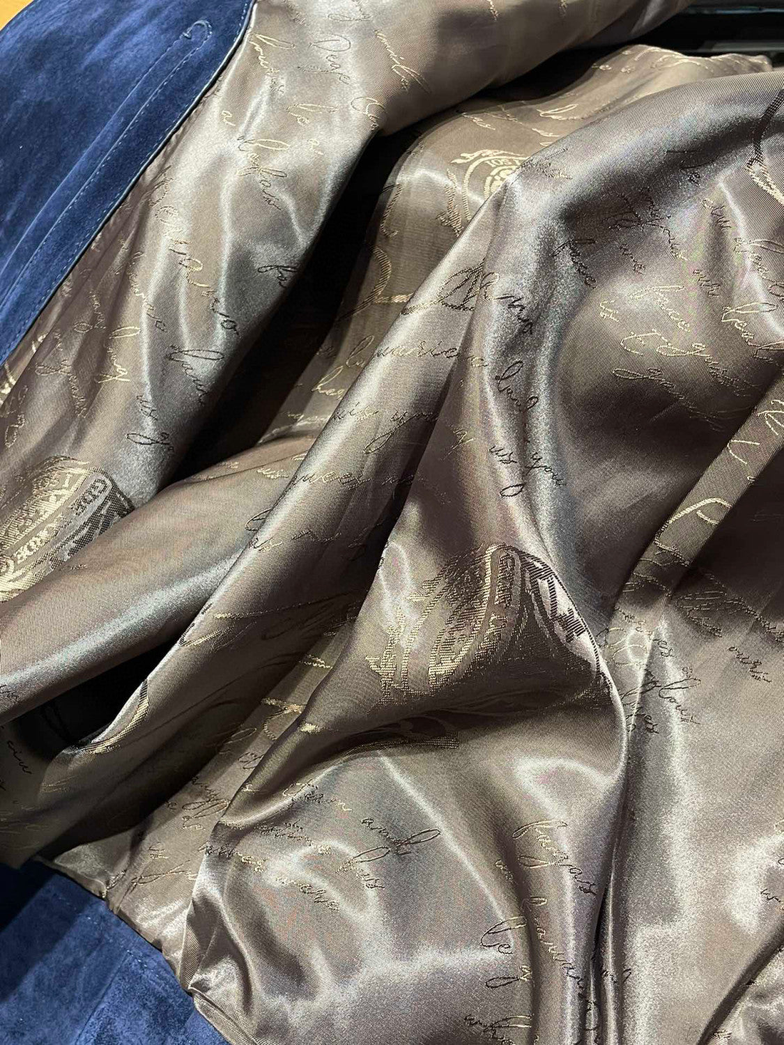 Berluti Suede Leather Jacket Ngvp #6519