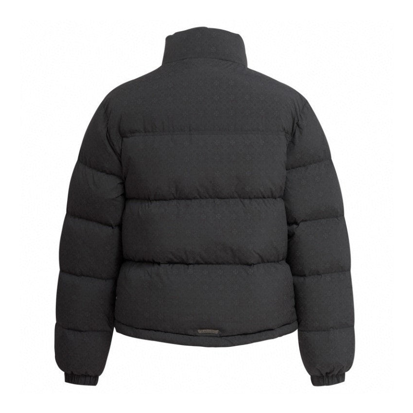 Chrome Hearts Men's Winter Black Dark Printed Waterproof Fabrics Puffer Down Jacket #73664