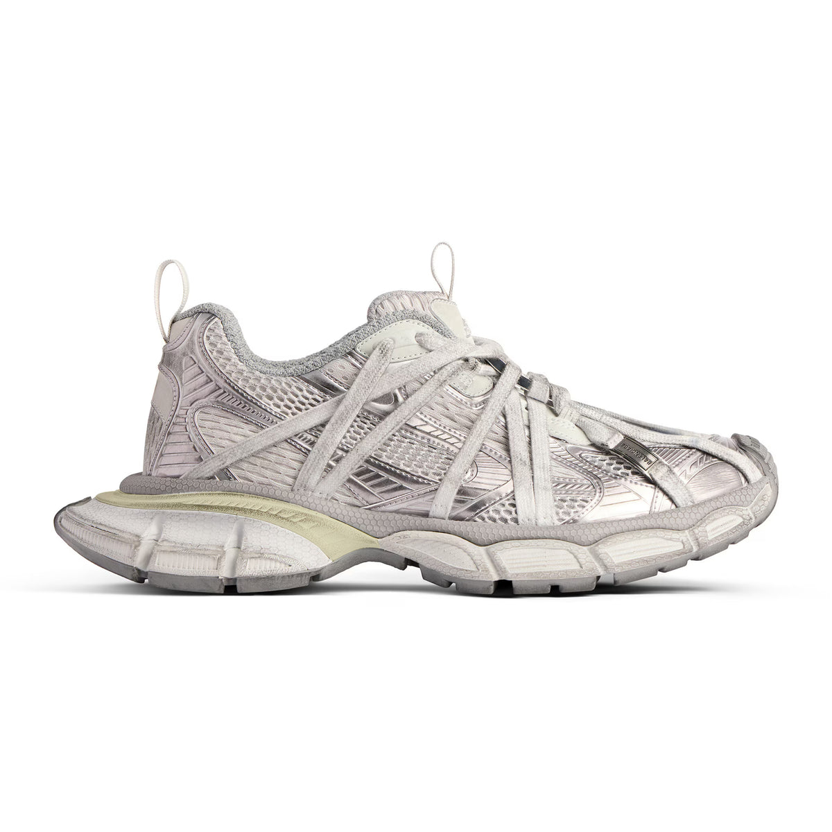 Balenciaga Men's Women's 3xl Extreme Laces B Sneaker Four Seasons Colorblocking Round Toe Tie Low Retro Retro Pop Shoes #81319