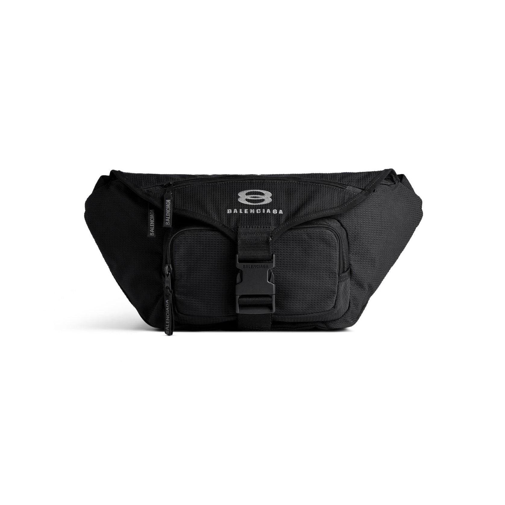 Balenciaga UNITY Men's and Women's Fashion Casual Solid Color Zipper Nylon Waist Bag Crossbody Bag Shoulder Bag Bags #78691