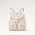 Louis Vuitton Dream Series Backpack Bag Black With Gradient Watercolour And Embossed Monogram Pattern Mini Backpack  Bags #82965A