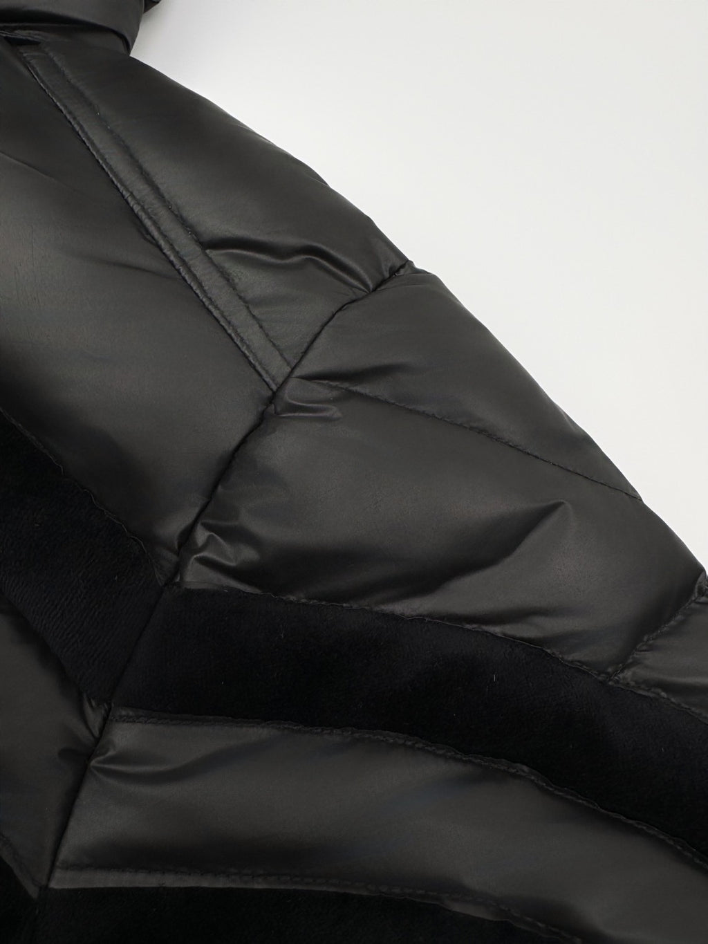 Moncler Men's Fall/Winter Batman Logo Adjustable Cuffs Hooded Single Breasted Long Sleeve Puffer Down Jacket #73741