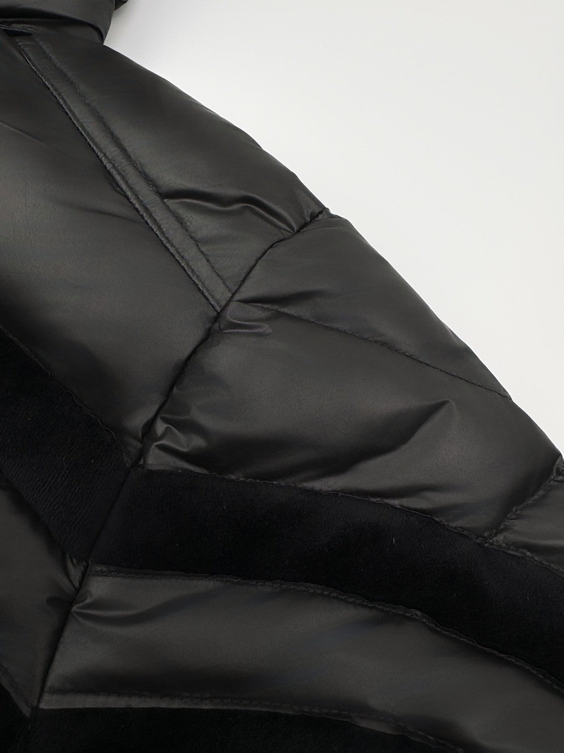 Moncler Men's Fall/Winter Batman Logo Adjustable Cuffs Hooded Single Breasted Long Sleeve Puffer Down Jacket #73741