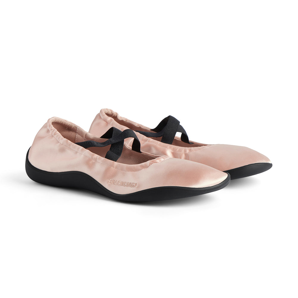 Balenciaga Women s Shibuya Flat Ballerina in Pink  #336099