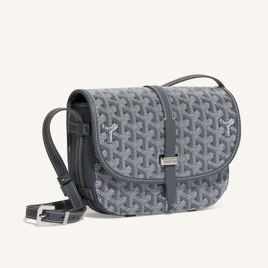 GOYARD Belvedere Bag Navy Blue Fashion Trend Logo Satchel Bag Simple Elegant Adjustable Shoulder Bags #71381