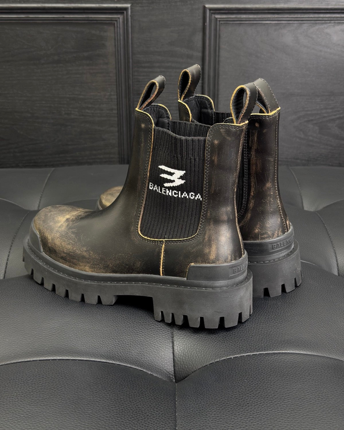 Balenciaga Strike Chelsea Boot Back #378479