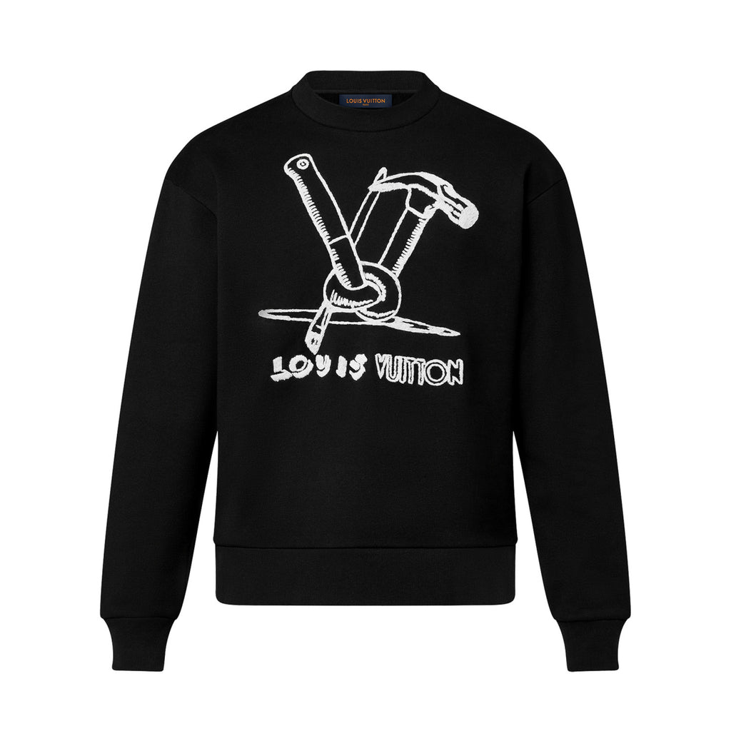 Louis Vuitton Knitted Crew Neck Pullover Sweater #96125