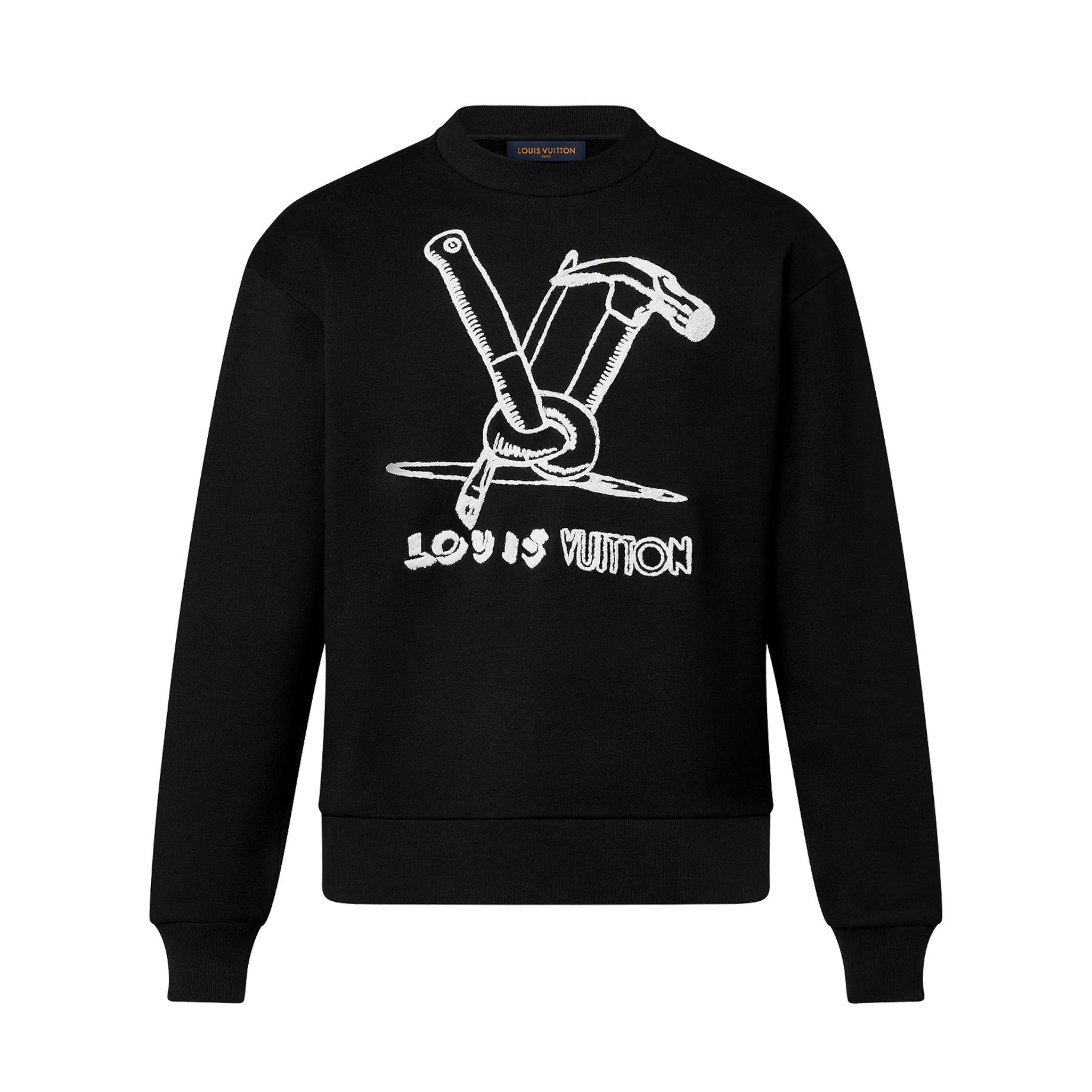 Louis Vuitton Knitted Crew Neck Pullover Sweater #96125