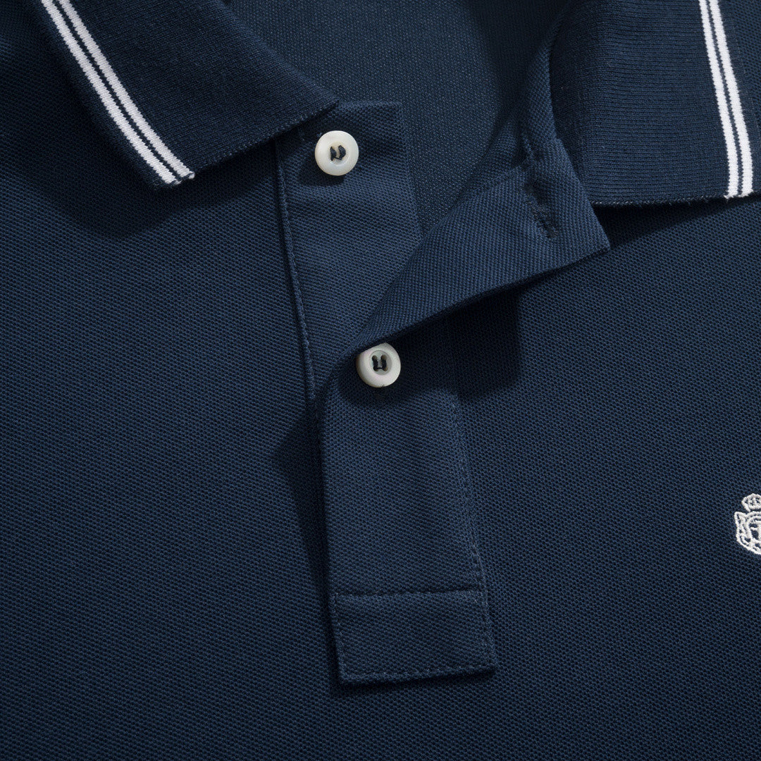 Prada Logo Embroidered Drawstring Polo #377664