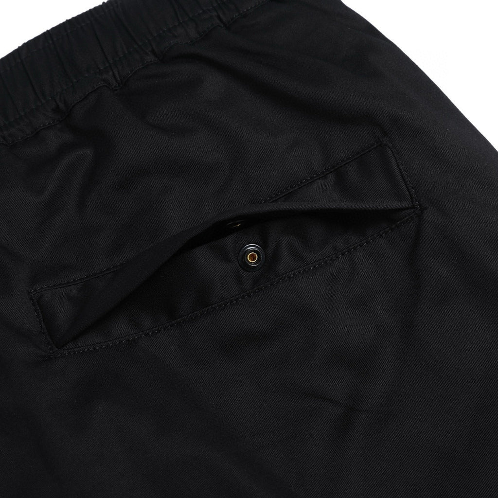 Stone Island Men's Fall Black Cotton Guide Pin Patch Casual Straight Loose Work Pants #97966