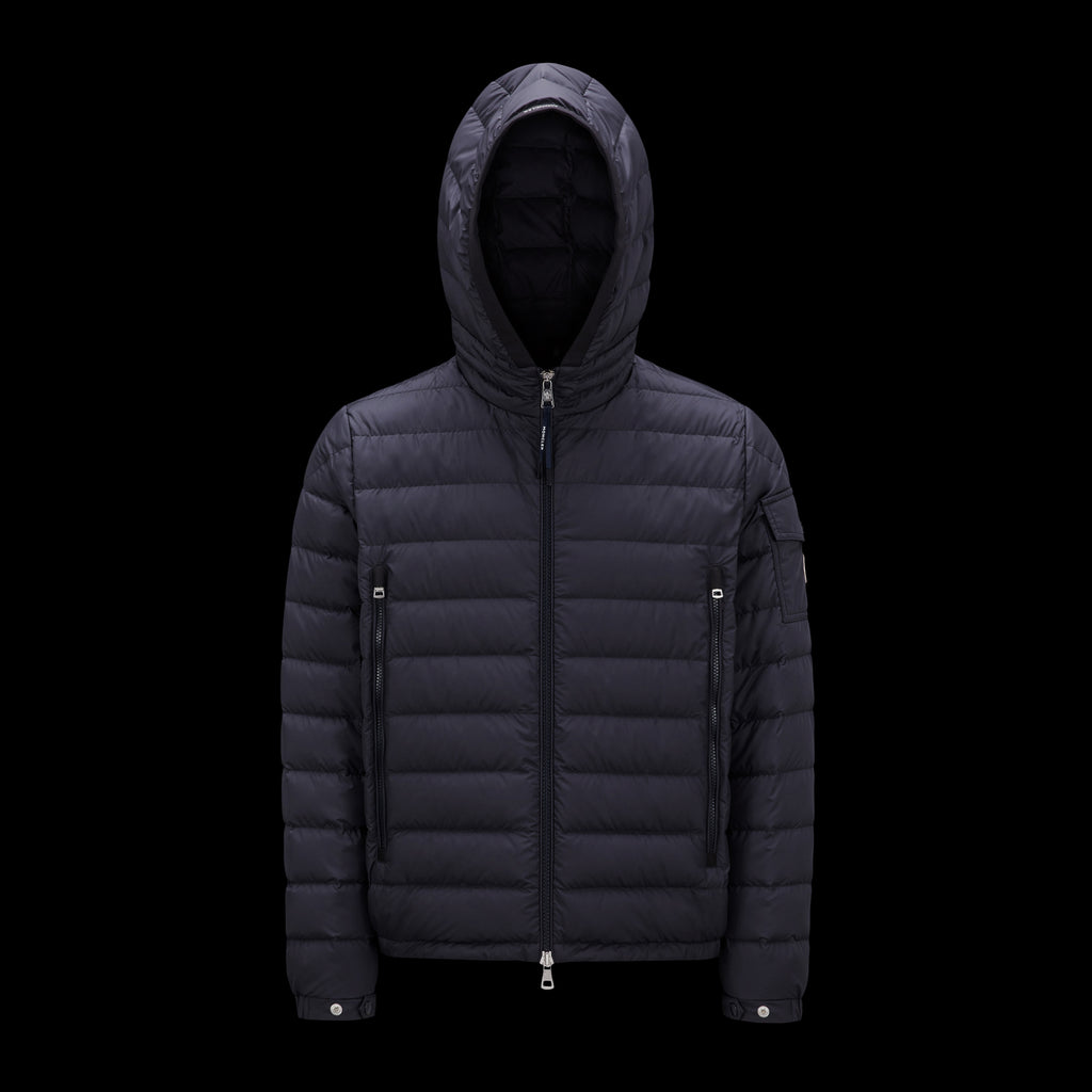Moncler Men's Winter Fluffy Casual Zip Hooded White Goose Puffer Down Jacket #97719
