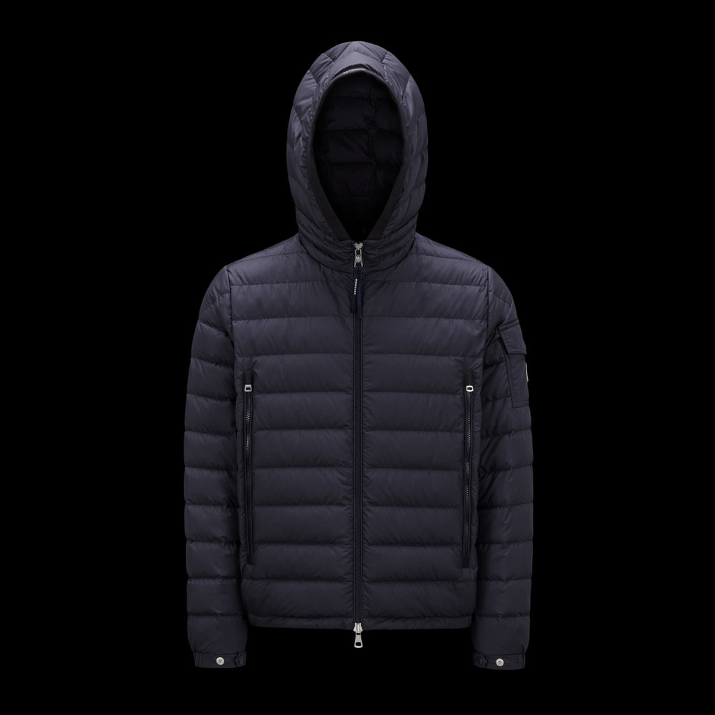 Moncler Men's Winter Fluffy Casual Zip Hooded White Goose Puffer Down Jacket #97719