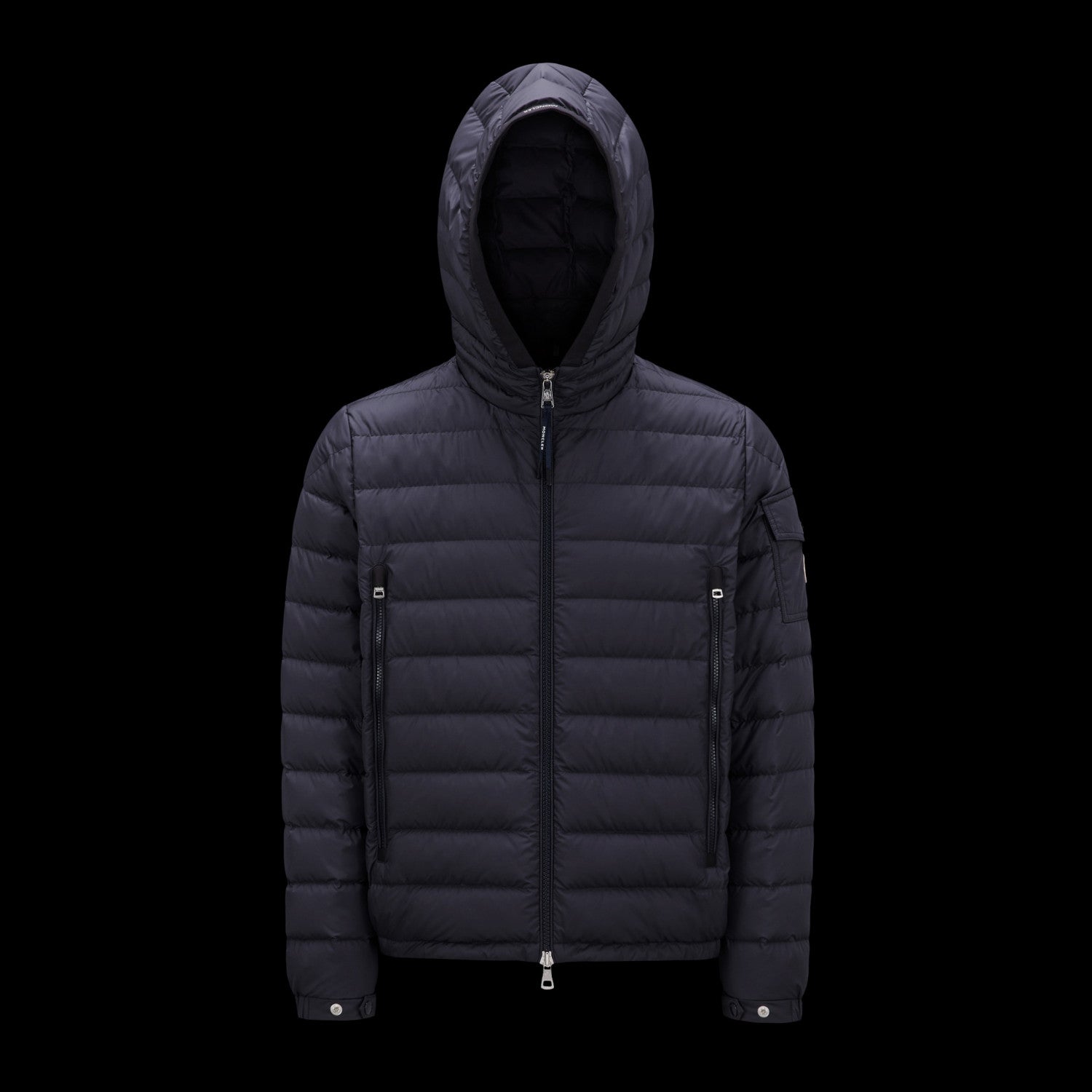 Moncler Men's Winter Fluffy Casual Zip Hooded White Goose Puffer Down Jacket #97719