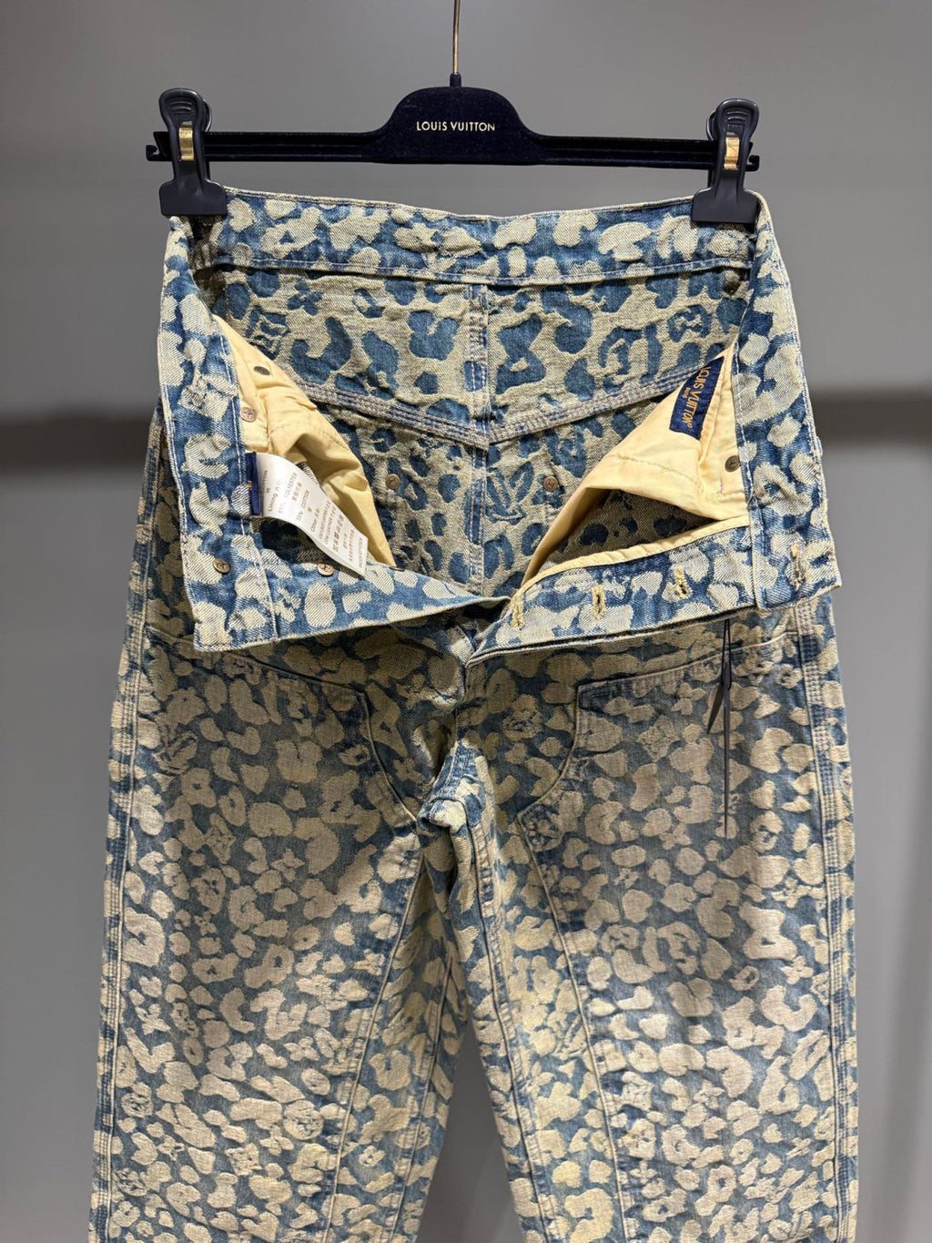 Louis Vuitton Jacquard Workwear Denim Pants 1AILS8 #335823